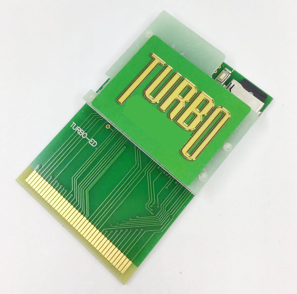 Tarjeta de juego para consola PCE engine TURBO 600 en 1, compatible con everdrive GrafX y GT